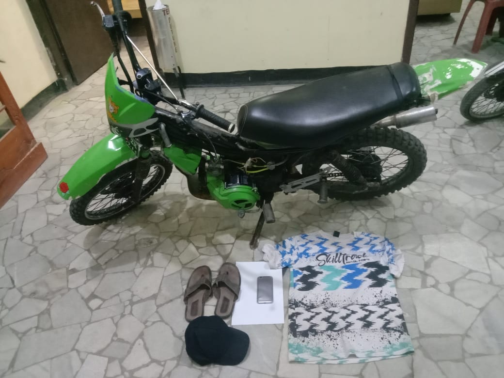 Kepergok Mencuri Sepeda Motor, Pelaku Curanmor Berhasil Ditangkap Oleh Polsek Seputih Surabaya