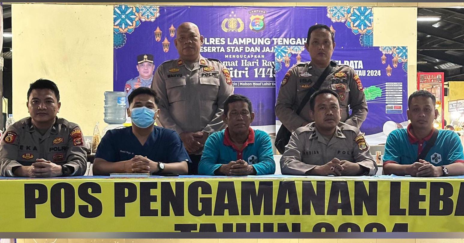 Polres Lampung Tengah Imbau Pemudik Taati Aturan Untuk Mencegah Kecelakaan